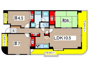 クレスの物件間取画像